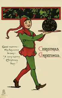 Christmas / New Year. Christmas pudding