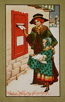 Images Dated 12th April 2008: Christmas Post by Ethel Parkinson