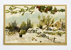 Christmas postcard