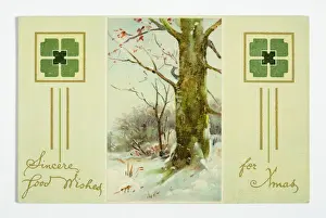 Christmas postcard