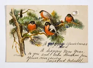 Christmas postcard