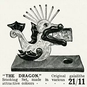 Christmas present - Dragon, smoking set 1922