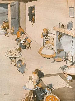 Stealing Prints: The Christmas Robbers by William Heath Robinson