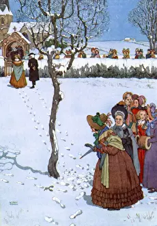 Surprise Prints: Christmas Scandal by William Heath Robinson
