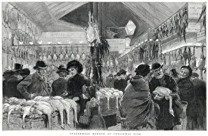 Images Dated 9th August 2019: Christmas shopping, 1884