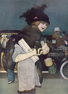 Christmas Shopping 1913
