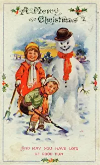 Christmas / Snowman /