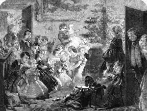 Pasquier Prints: The Christmas Tree by J. A. Pasquier