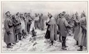 Images Dated 2nd October 2007: Christmas Truce 1914 / Ww1