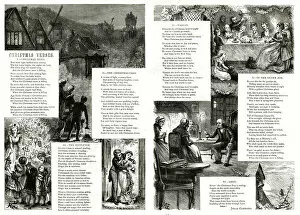 Decorating Gallery: Christmas verses 1877
