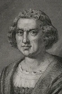 Americas Prints: Christopher Columbus (1451-1506). Navigator