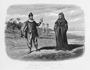 Columbus Prints: Christopher Columbus with Bernardo Buil