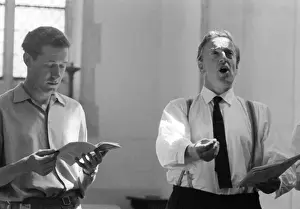 Blythburgh Prints: Christopher Keyte and Peter Pears in Rehearsal
