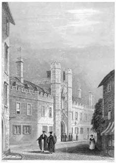 1838 Prints: Christs, Cambridge