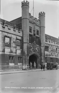 Christs Prints: Christ's College Gateway