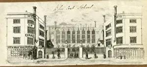 Evans Prints: Christs Hospital (Bluecoat) School, London
