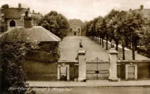 Christs Prints: Christs Hospital, Hertford, Hertfordshire