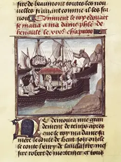 Biblioth X8c75 Prints: Chroniques ( Chronicles ) by Jean Froissart (1370-1400)