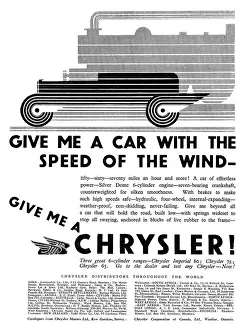 Press Prints: Chrysler Advert 1929 - 2