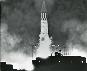 Jupiter Prints: Chrysler Jupiter intermediate range ballistic missile (IRBM)