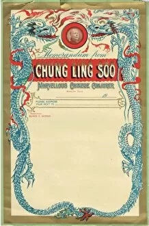 Images Dated 12th December 2016: Chung Ling Soo (real name William Robinson)