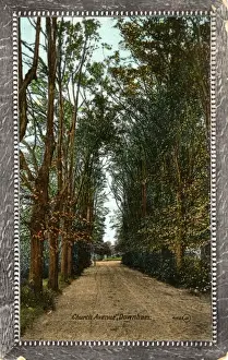 Downham Prints: Church Avenue, Downham, Lancashire