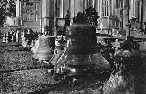 Salvage Gallery: Church bells saved from becoming enemy shells, Russia, 1915