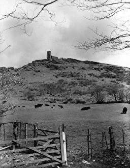Images Dated 14th March 2017: Church on Brent Tor, Dartmoor, Devon