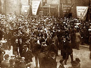 Gala Prints: Church Gala Market Street, Penistone early 1900's