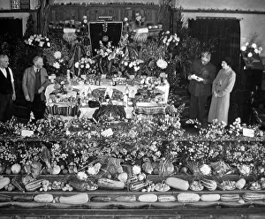 Church Harvest Festival - probably 1920s