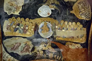 Church of the Holy Saviour in Chora. Fresco at the Pareccles