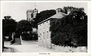 Keighley Prints: Church, Kildwick, Yorkshire