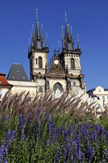 Images Dated 23rd August 2012: Church of our Lady before Tyn in Prague
