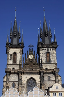 Images Dated 23rd August 2012: Church of our Lady before Tyn in Prague