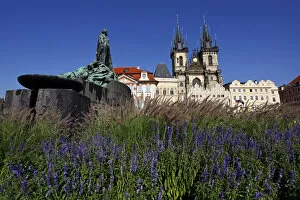 Images Dated 23rd August 2012: Church of our Lady before Tyn in Prague