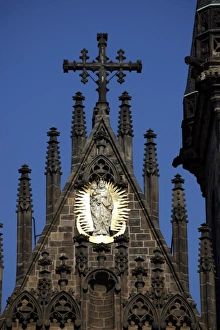 Images Dated 23rd August 2012: Church of our Lady before Tyn in Prague