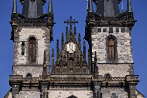 Images Dated 23rd August 2012: Church of our Lady before Tyn in Prague