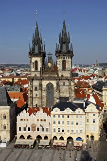 Images Dated 23rd August 2012: Church of our Lady before Tyn in Prague