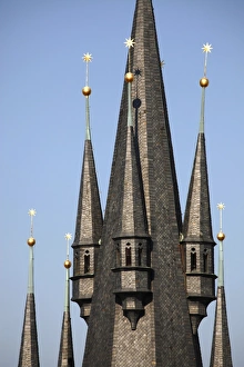 Images Dated 23rd August 2012: Church of our Lady before Tyn in Prague
