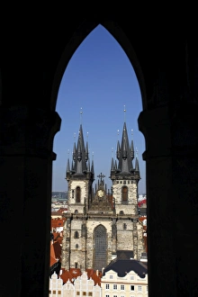 Images Dated 23rd August 2012: Church of our Lady before Tyn in Prague
