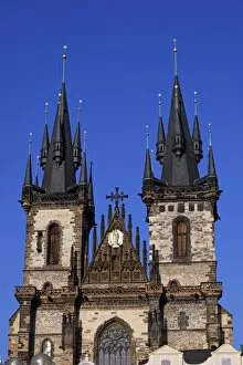 Images Dated 23rd August 2012: Church of our Lady before Tyn in Prague