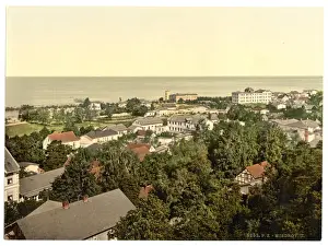 Pommeraina Prints: From the church, Misdroy, Pommeraina, Germany (i. e. Miedzy