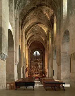 Aiguamurcia Gallery: Church of the Monastery of Santes Creus. Interior