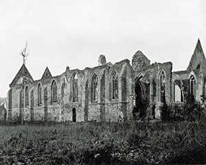 Images Dated 29th January 2009: Church at Neuve Eglise, Western Front, WW1