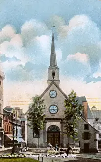 Hansom Prints: Church of Notre Dames des Victoires, Quebec, Canada