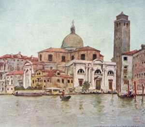 Menpes Gallery: Church of San Geremia - Venice, Italy