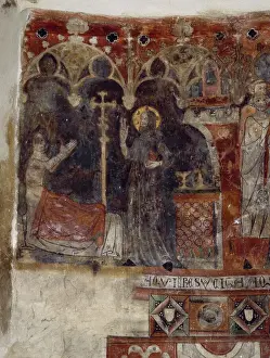 Martin Prints: Church of San Martin de Tours. Detail. Miracle of St. Martin