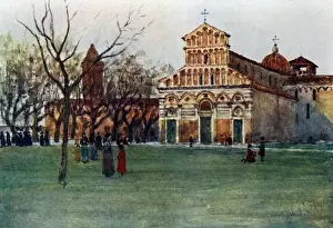 Tuscan Prints: Church of San Paolo A Ripa D Arno, Pisa, Italy
