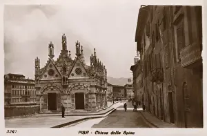 Spina Prints: Church of Santa Maria della Spina, in Pisa, Italy
