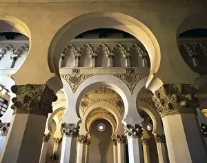 Worships Prints: Church of Santa Mar&#xd860la Blanca. 1180. SPAIN. Toledo